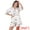 White, variant on DARING DIVA Women's 2 Pieces Beach Outfits Printed Button Down Shirt and Shorts XS White