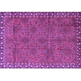 thumbnail image 1 of Ahgly Company Indoor Rectangle Persian Purple Traditional Area Rugs, 8' x 12', 1 of 4