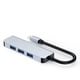 thumbnail image 4 of Tholdsy 4 en 1 USB3.0 Tipo-c Hub Profesional Adaptador de conexión de alta velocidad Computadoras portátiles Teléfonos móviles Estación de Electrónica miscelánea Ranura tipo c, 4 of 6
