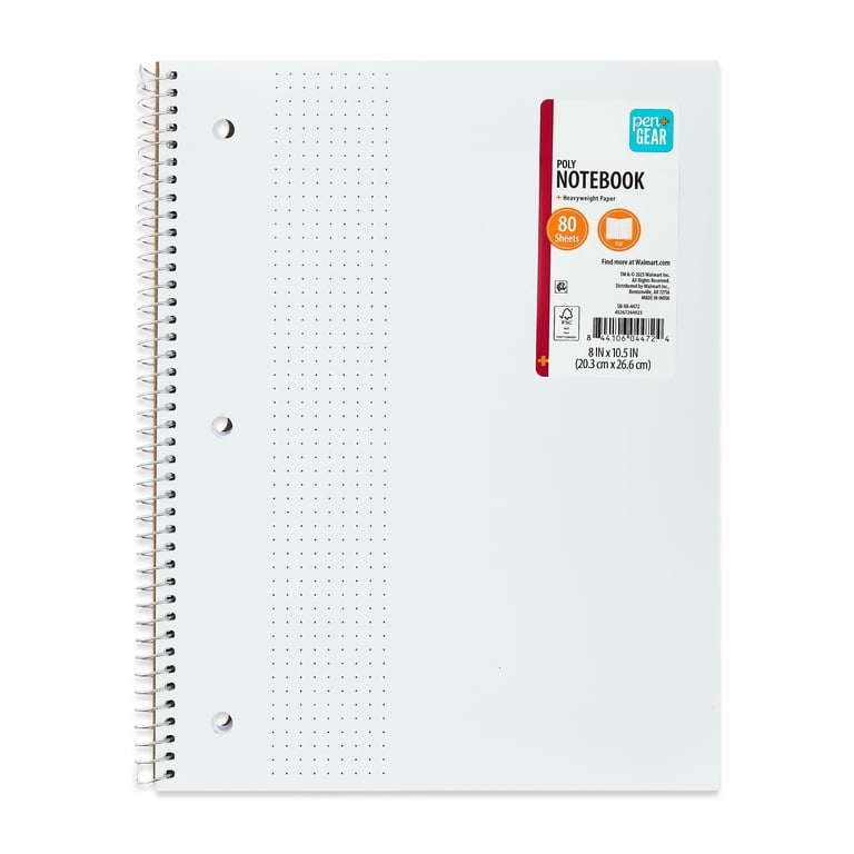 Dot-Grid Spiral Notebooks, 4-Pack photo 2