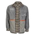 thumbnail image 4 of Gioberti Mens Checkered Flannel Jacket With Velvet Underlining, 4 of 5