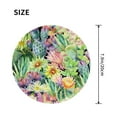 thumbnail image 3 of Disketp Watercolor Blooming Cactus Small Mouse Pad 7.9x7.9 Inches,Washable Round Mousepad For Office Laptop Computer,Non-Slip Rubber Base Mouse Pads For Wireless Mouse, 3 of 9