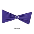 thumbnail image 3 of Banda elástica para funda de silla Wosthever 50 piezas Morado oscuro, 3 of 6