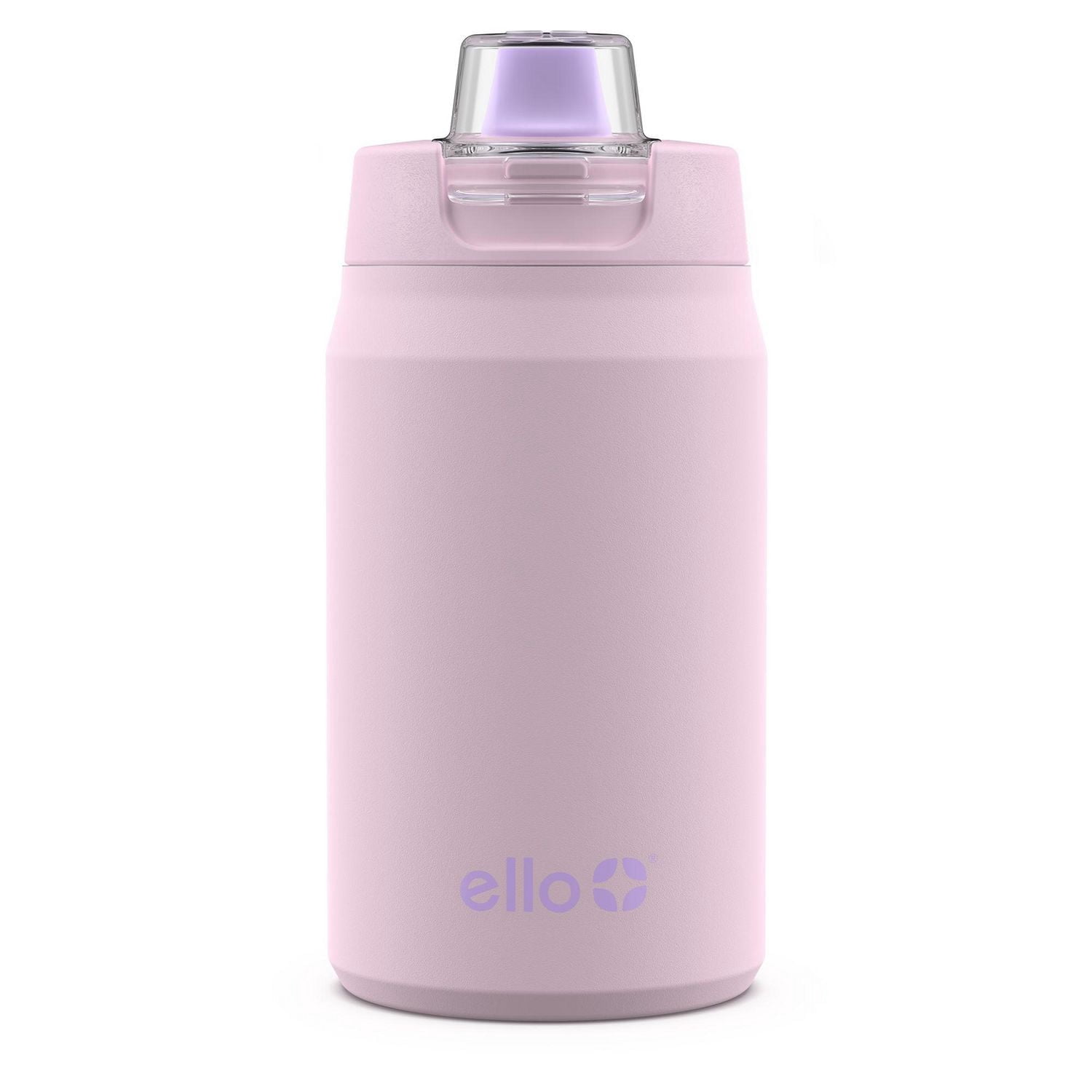 Ello Milo12oz Pink Powder coat with Unicorn Fidget Charm