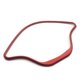 thumbnail image 5 of de ajuste de cubierta del indicador del instrumento del velocímetro de aluminio CNC de la motocicleta con 1 de para Vespa rojo, 5 of 9