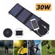 thumbnail image 1 of Cargador plegable del paquete del panel solar de 30W 5V USB para la luz que acampa del banco del poder del teléfono Universal Accesorios Electrónicos, 1 of 9