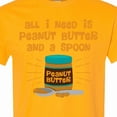 thumbnail image 4 of Inktastic Peanut Butter Spoon T-Shirt, 4 of 5
