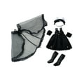 thumbnail image 4 of Falda de muñeca para niña de 12 pulgadas, ropa de moda para muñeca de simulación, tela suave, vestido informal para muñeca de todos los días, vestido Estilo G, 4 of 8