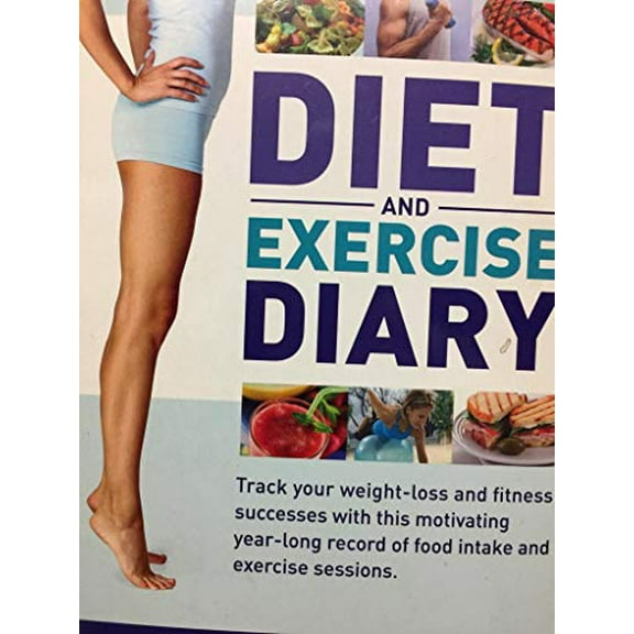 Pre-Owned Diet and Exercise Diary Paperback