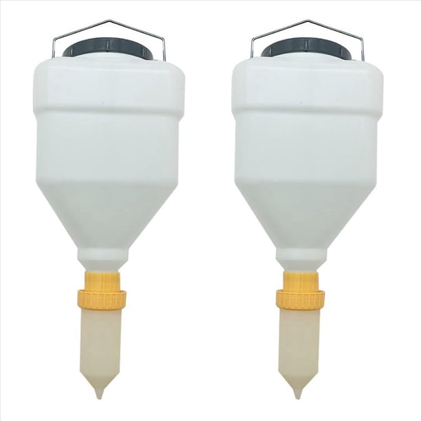 2X Botella Exprimible para Aderezo de Ensaladas, Dispensador de Salsa Colgante, Botella Exprimible de Salsa de Diámetro Grande, Utensilios de Cocina