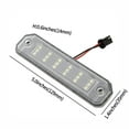 thumbnail image 3 of LED White License Plate Light for Civic EJ EK EM EK9 EK4 Del Sol 92-00, 3 of 10