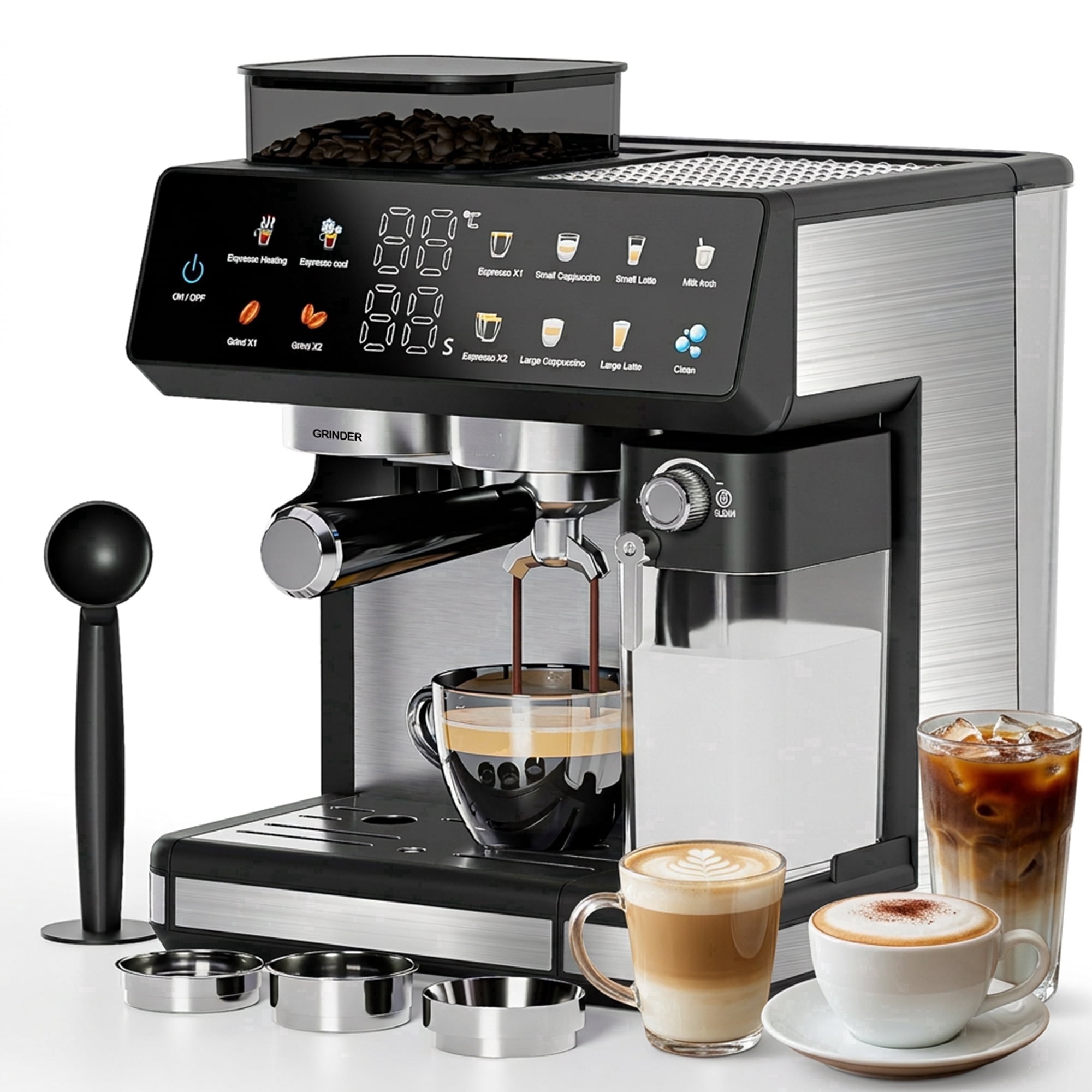 美品 Caffitaly S-22 エスプレッソマシン 現行品 ￥43,000 Caffitaly S22-001 Automatic Stop Cappuccino - White - Walmart.com