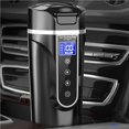 thumbnail image 5 of Sidaley Taza de calefacción para coche de 12V/24V, equipo sencillo para viaje en vehículo, taza calentada de agua, café y leche de acero inoxidable, Automoción decorativa y accesorios Sidaley VI006855-00, 5 of 5