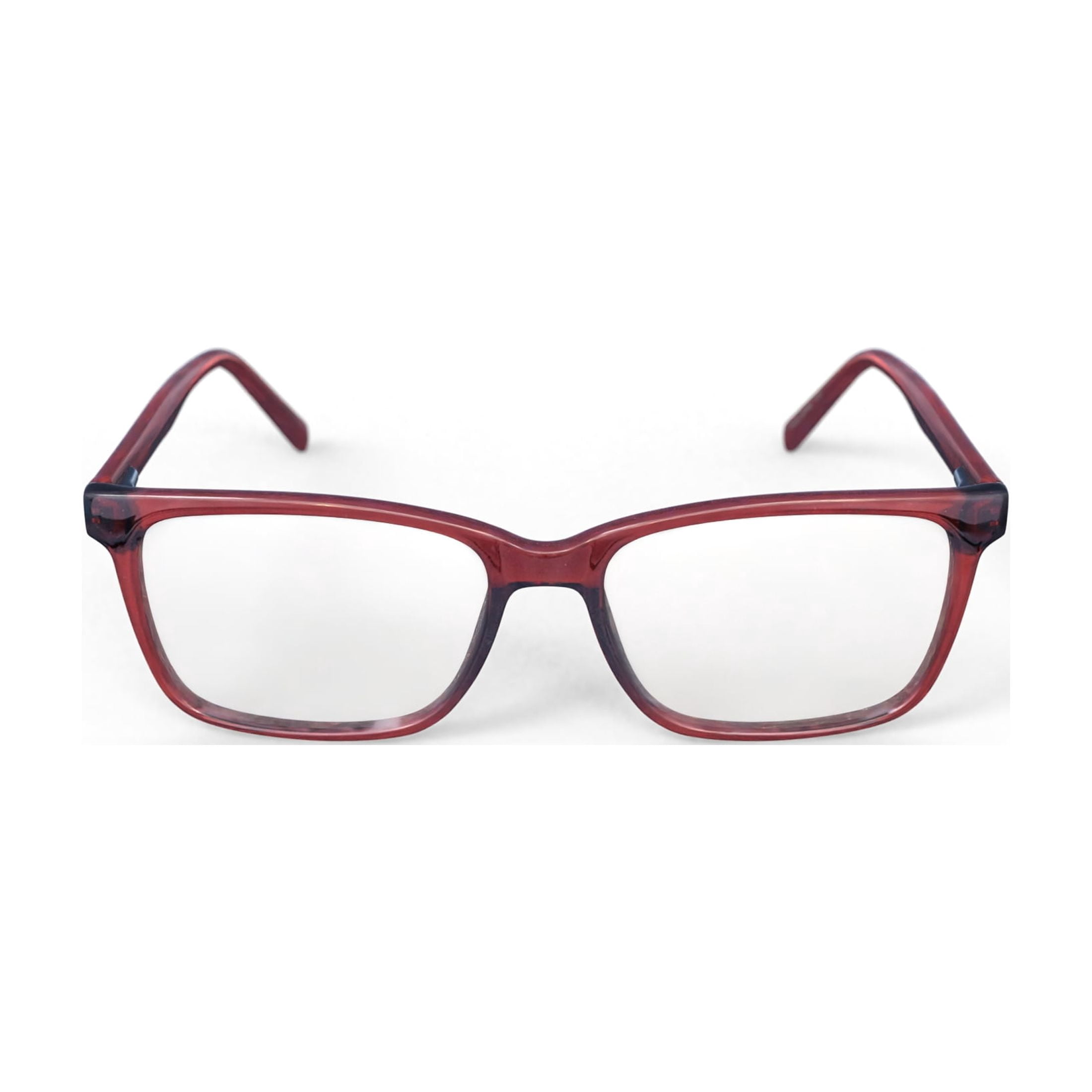 Mens Mateo Rx'ble Eyeglasses with Case, BROWN