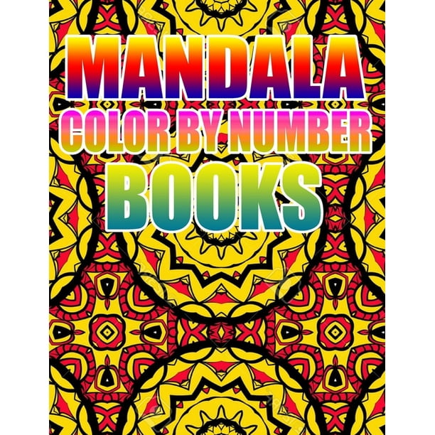 Download Mandala Color by Number Books: Kids and Adults - Walmart.com - Walmart.com