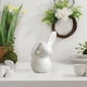 thumbnail image 5 of Mini Cute White Living Room Bedroom Desktop Easter Ceramic Home Decor, 5 of 6