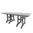 thumbnail image 4 of WestinTrends Malibu 7-Piece HDPE Outdoor Dining Patio Table and Chairs Set, Gray, 4 of 14