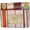 Rust Stripe, variant on 1800 Series 4 Piece Sheet Sets, For Extra Deep Mattresses, Twin Size, Burgundy Geometric