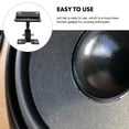thumbnail image 3 of EXHUMKY 1 Set Speaker Mounting Bracket Black Zinc Alloy for Audio Setup, 3 of 8