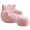 Faux Fur Pink, variant on Giant Bean Bag Chair for Adults, Oversized Bean Bag with Filling Plush Fluffy,BeanBag Lazy Sofa Couch with Armrest for Living Room, Cat Shaped Beanbag Couch with Sidepocket for Bedroom,Pink