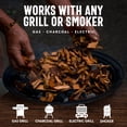 thumbnail image 4 of Smoking Wood Chips Variety Pack, Apple Mesquite Hickory Wood Chips for Smokers, Grilling, BBQ, Camping,Compatible with Gas & Charcoal Grill,3 x 1.8 Lb Bags, 4 of 6