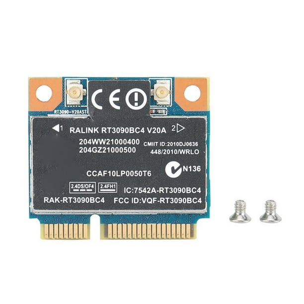 Tarjeta De Red Inalámbrica Rt3090Bc4 300Mbps Bluetooth 3.0 Con Interfaz Mini Pci-E Para Hp Cq42/Cq62/G56/Cq56/Dv6 Scienceny EL007567-00