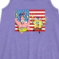 thumbnail image 2 of SpongeBob SquarePants -  Patrick Sparkers Flag - Toddler & Youth Girls A-line Dress, 2 of 5
