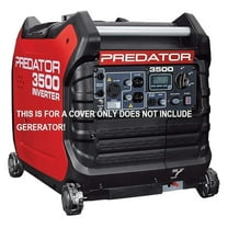 GCD Fits Predator Inverter 3500 watt Generator Cover (Black) Cover ONLY