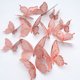 thumbnail image 2 of Etiqueta Engomada De La Pared De La Mariposa 12 Uds. Pegatina de mariposa hueca DIY, papel tapiz 3D para el hogar, decoración de ventana (rosa) Wdftyju Libre de BPA, 2 of 3