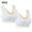 White, variant on Lovskoo 2Pc Women's Sports Bra Lace Cami Bra Wireless Tank Top Bra Comfortable Everyday Bras For Women Leisure Beige