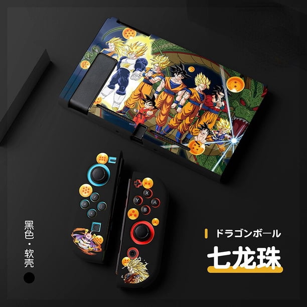 Funda protectora de Goku de Dragon Ball para Nintendo Switch, carcasa de TPU suave para Nintendo Switch NS OLED, accesorios de Host