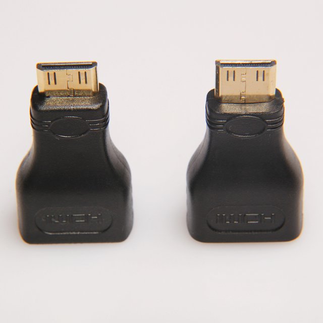 Mini Macho Compatible Con Hdmi A Hembra Compatible Con Hdmi + Micro A Conector Adaptador Compatible Con Hdmi Para Hdtv