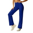 thumbnail image 2 of Nolissa Womens Polka Dots Yoga Pants High Waist Fleece Lined Trousers Buttery Soft Leggings Fashion Lounge Pants, 2 of 7