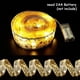 thumbnail image 1 of Luces de alambre de cobre, luces de cinta navideñas Lazos de cinta de alambre de cobre de 4 metros Luces de cadena Luces de cinta navideñas Rendimiento de alta gama, 1 of 8