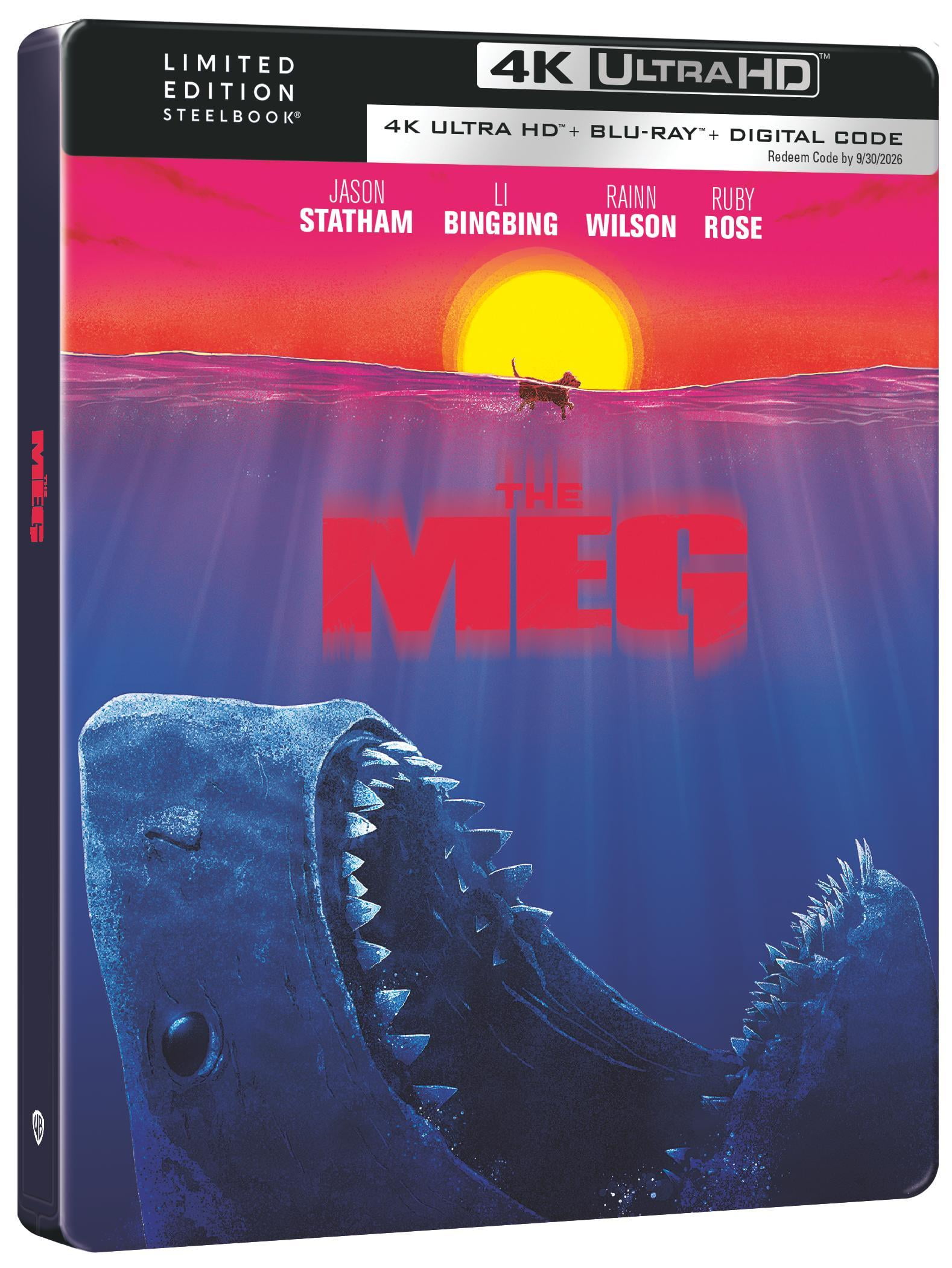 The Meg (Walmart Exclusive) (Steelbook) (4K Ultra HD + Blu