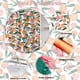 thumbnail image 4 of Cortina de ducha Lifeel Peach, tela impermeable 180 x 180 cm, 4 of 8