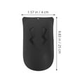 thumbnail image 2 of HEALEEP 2pcs Motorcycle Mudguard Tire Splash Guard Improves Control Black Plastic Motorcycle Accessories, 2 of 8
