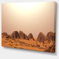thumbnail image 2 of Beautiful Meroe Pyramids in Sudan - Extra Large Landscape Canvas Art, 2 of 3