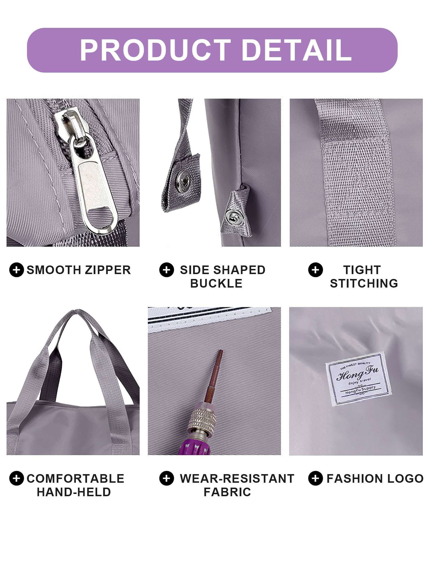 PULLIMORE Expandable Rolling Duffle Bag - 2-Zip Water-Resistant Luggage with Detachable Wheels (15.7-27.6")