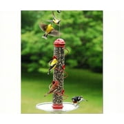 GC - Songbird Essentials - 17" Spiral Sunflower Feeder - Red