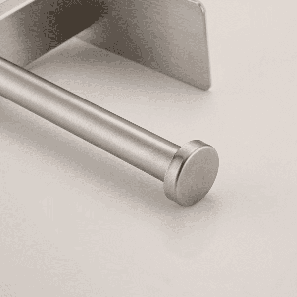 Toilet Paper Holder Self Adhesive, Stainless Steel Rustproof Adhesive Toilet Roll Holder no Drilling