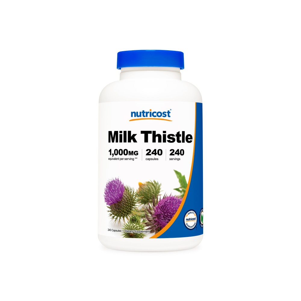 Nutricost Milk Thistle 1000 mg 240 Capsules