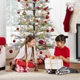 thumbnail image 4 of Árbol de Navidad Best Choice Products preiluminado, 6 pies con luces LED, 4 of 9