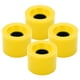thumbnail image 3 of M Buder Ruedas de Patineta 60x45 mm / 2.36x1.77 in, Dureza 78A para Longboard Cruiser, Kit Repuestos de Poliuretano Alta Elasticidad y Agarre Antideslizante, 4 Unidades, Color Amarillo, 3 of 9