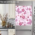 thumbnail image 6 of Coolnut Pink Butterfly Dishwasher Magnet Cover, Magnetic Refrigerator Panel Decal Wash Machine Front Door Decorative Cover for Home Kitchen Farmhouse Decor, 23"x 26", 6 of 6