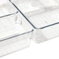 thumbnail image 4 of Anko Clear Drawer Insert Set, Clear, 4 of 6