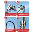 thumbnail image 5 of Auger Clog Remover Tool Kitchen Drain Pipe Sewer Unblocker Hair Blockage Tool for Bathroom Shower Sink Toilet, 5 of 15