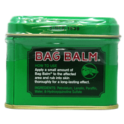 Bag Balm Vermont’s Original Skin Moisturizer, Unscented Multi-Use Balm for Dry Hands, Lips, Face & Feet, 4 oz Tin Pack of 3