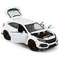 thumbnail image 3 of MesaSe Alloy+ABS+Rubber 1 32 Model Car Diecast Sound & Light Gift for Honda Civic Type R, 3 of 3