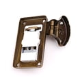 thumbnail image 7 of GENEMA Bronze Tone Leather Suitcase Buckle Box Vintage Metal Lock Antique Toggle Hasp Latch, 7 of 7
